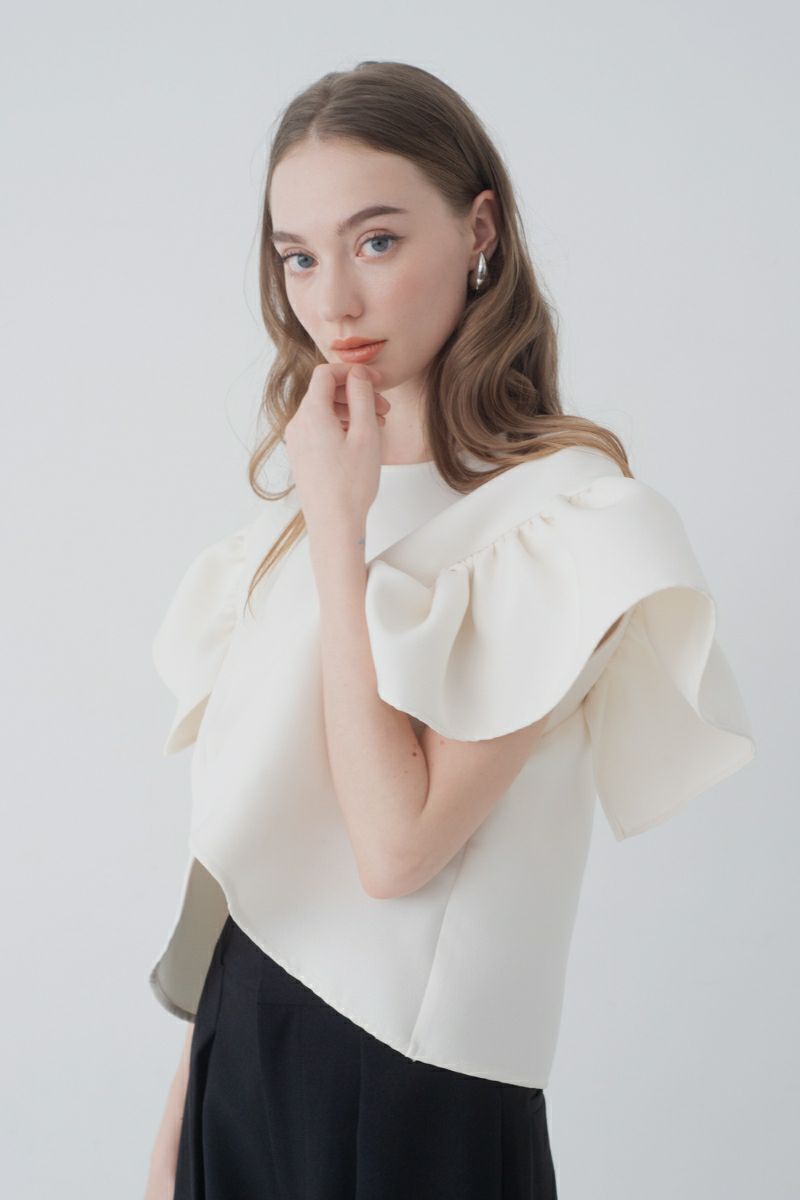 フィオーレトップス/ivory | maison de Dolce 