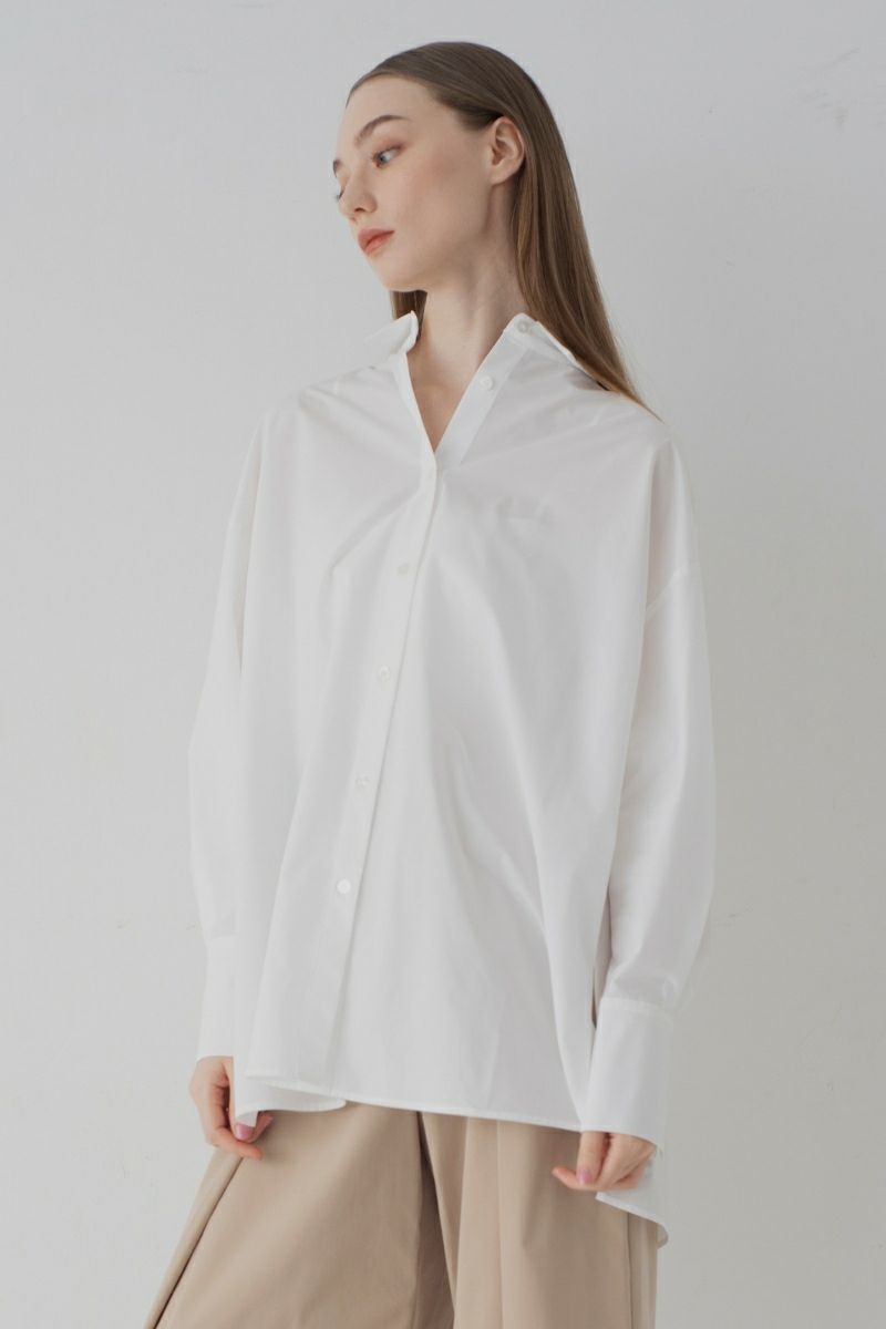 オーバーシルエットシャツ/white | maison de Dolce