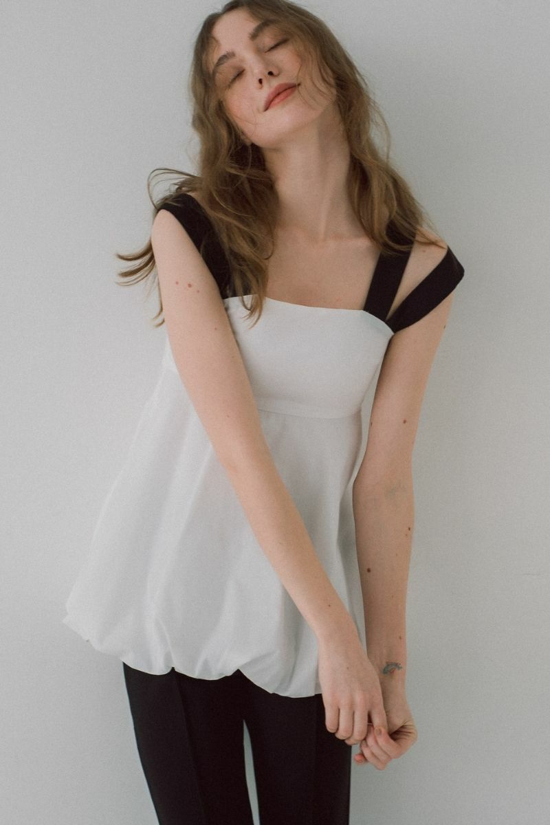 バロンキャミ【white】 | maison de Dolce