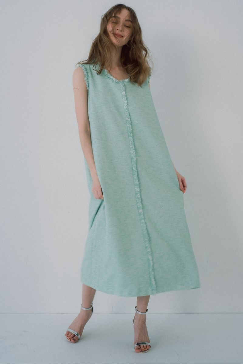 ツイードワンピース【green】 | maison de Dolce