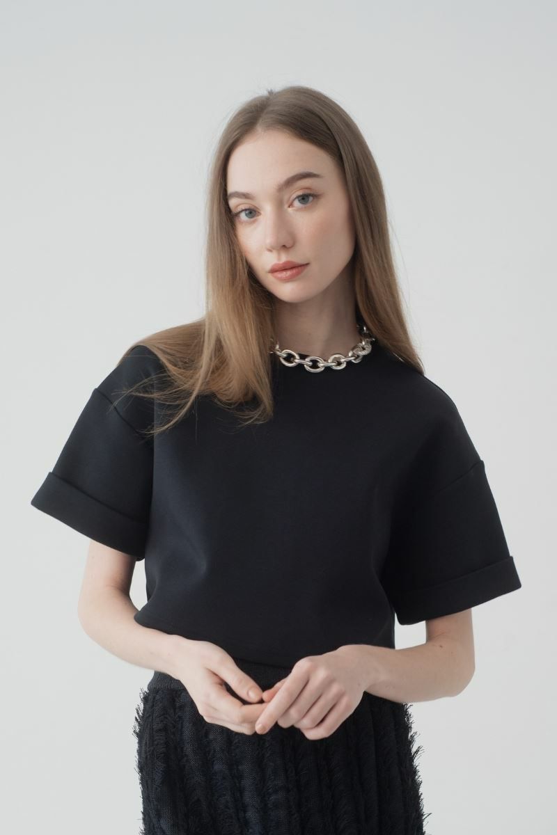 maison de Dolce.メゾンドドルチェ　forme tee forme tee/black | maison de Dolce.