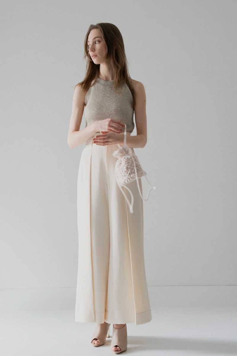maison dolce. lily top white メゾンドドルチェ Maison de Dolce 