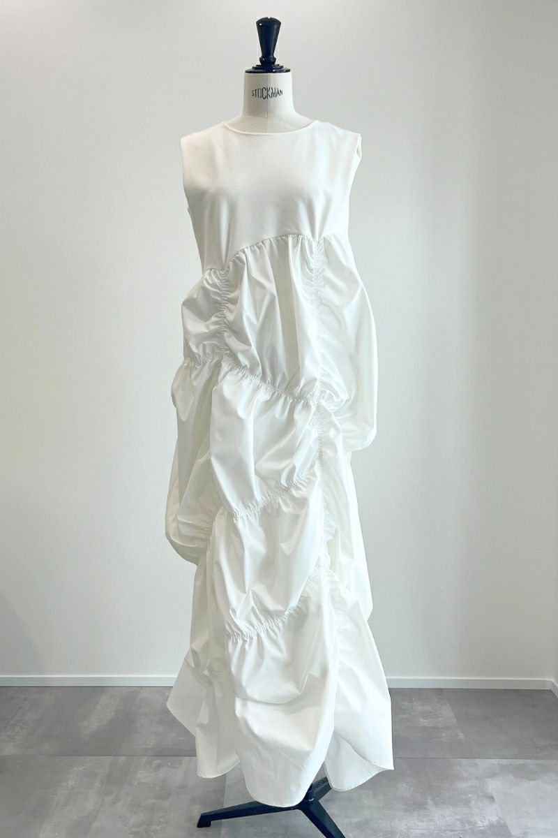ワンピース dolce. blanc OP/black blanc OP/black | maison de Dolce.