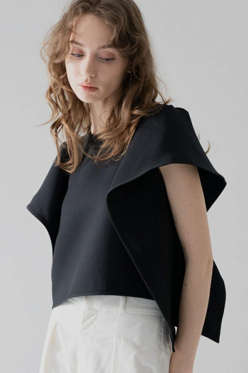 新品 メゾン ド ドルチェ リリートップス lily tops/black | maison de Dolce.