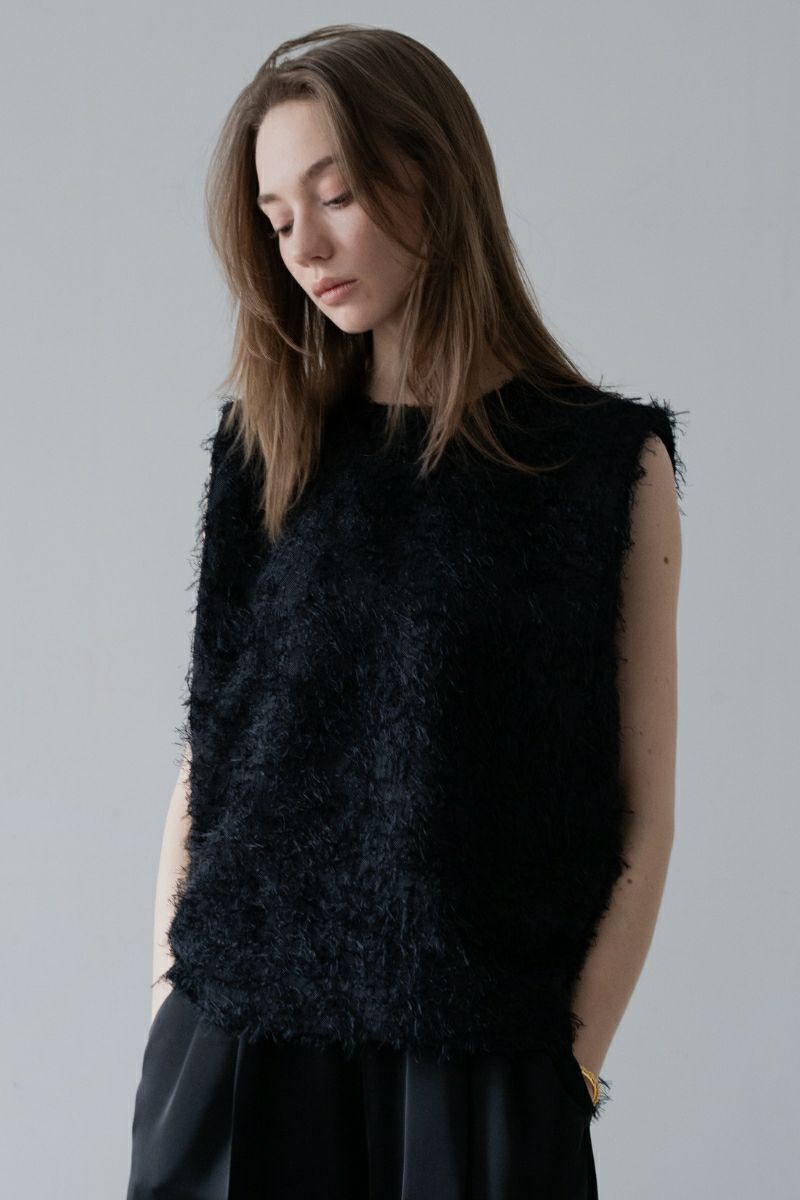 cheri tops/black | maison de Dolce.