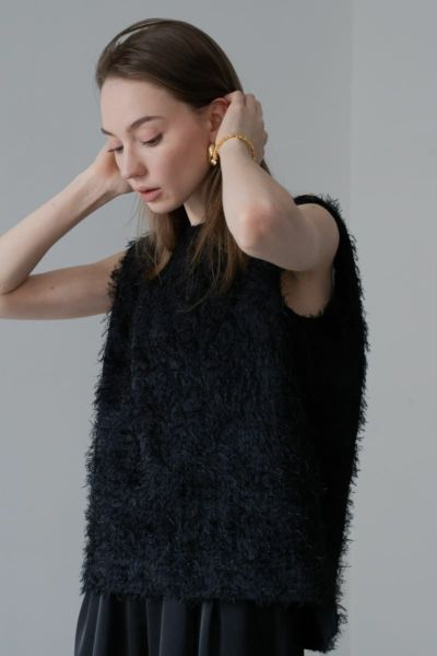 maison de Dolce キルティング ポンチョ ケープコート メゾンド