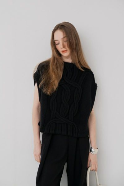 メゾンドドルチェ パフスリーブ ブラウス TOPS | maison de Dolce.