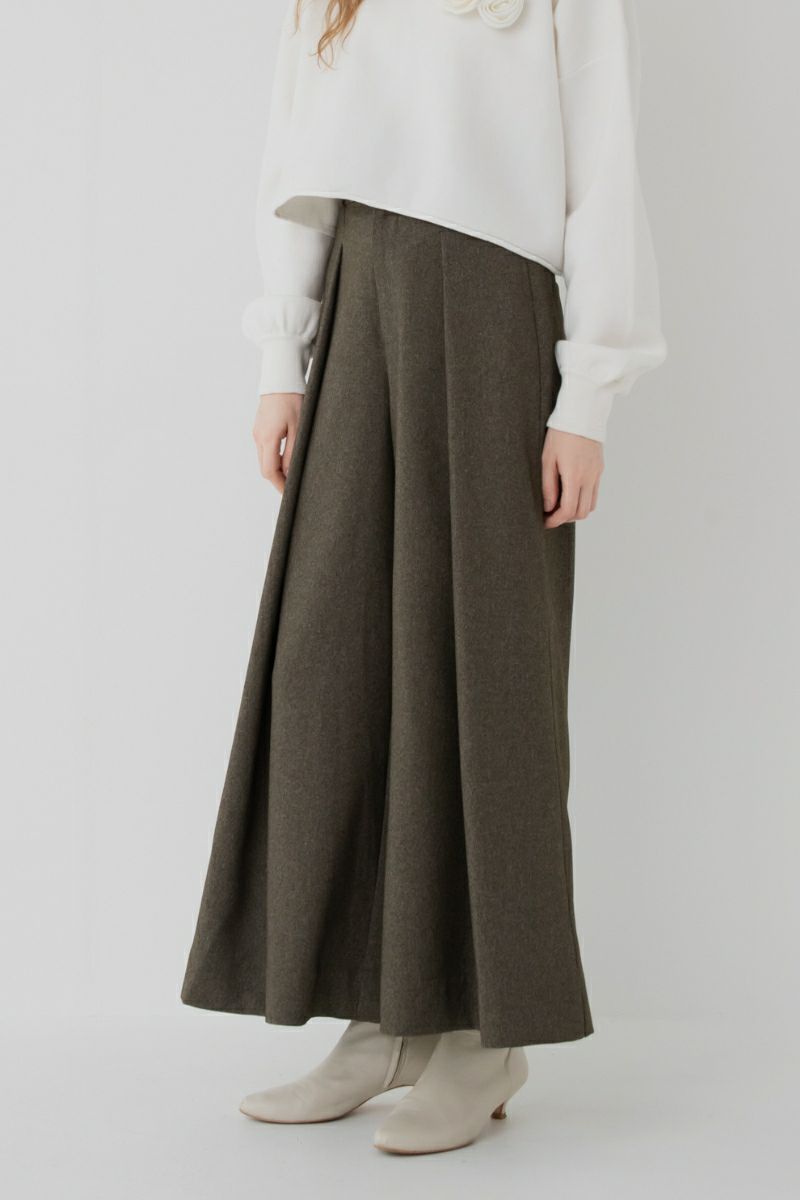 maison de Dolce.　セゾンワイドパンツ saison widePT/warm brown | maison de Dolce.