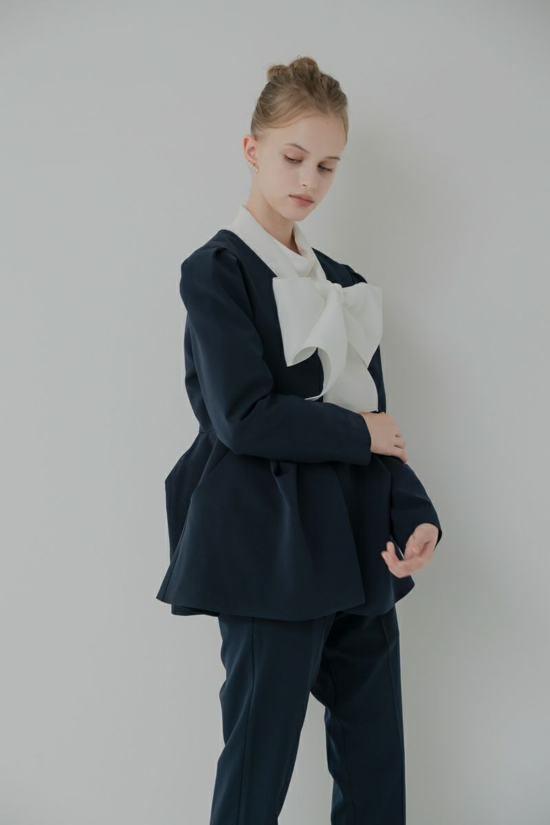 maison de dolce フルールジャケット fleur jacket/black | maison de Dolce.