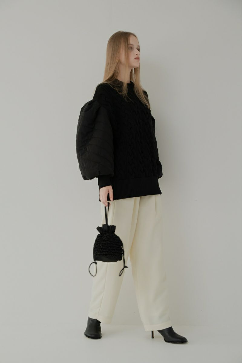 トップス maison de Dolce. puffy knit puffy knit/black | maison de Dolce.
