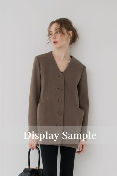 maison de dolce. noble jacket ジャケット noble jacket/brown | maison de Dolce.